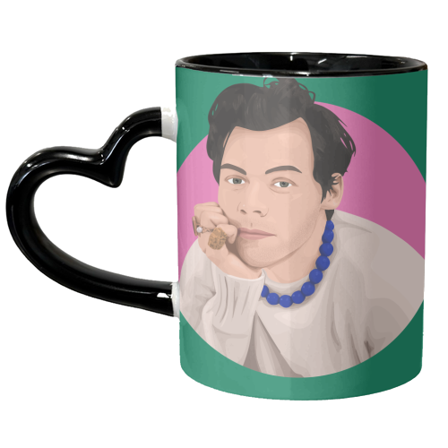 Harry Bold - unique mug by Pink and Pip