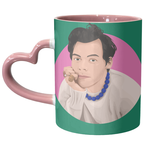 Harry Bold - unique mug by Pink and Pip