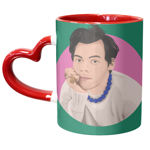 Harry Bold - unique mug by Pink and Pip