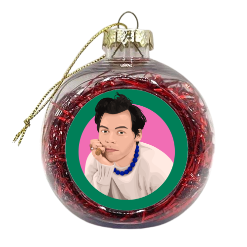 Harry Bold - xmas bauble by Pink and Pip