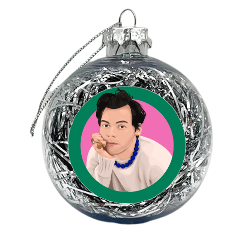 Harry Bold - xmas bauble by Pink and Pip