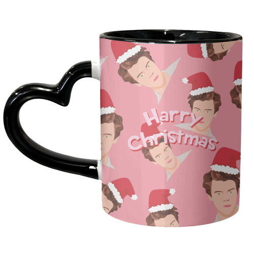 Harry Christmas - unique mug by Laura Lonsdale