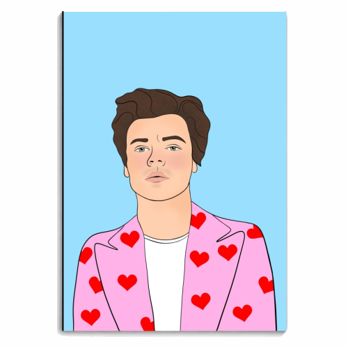 Harry In Love - personalised A4, A5, A6 notebook by Eloise