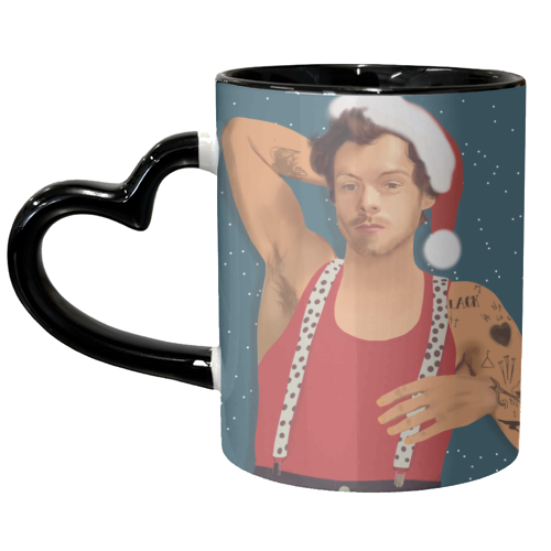 Harry Little Christmas - unique mug by AbiGoLucky