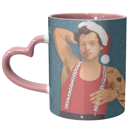 Harry Little Christmas - unique mug by AbiGoLucky