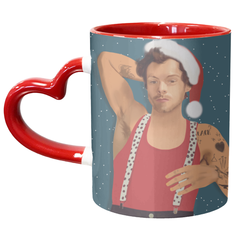 Harry Little Christmas - unique mug by AbiGoLucky