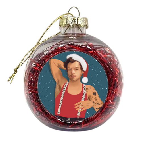 Harry Little Christmas - xmas bauble by AbiGoLucky