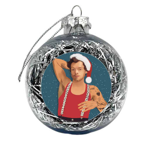Harry Little Christmas - xmas bauble by AbiGoLucky