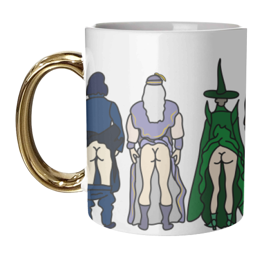 Harry Potter Staff - unique mug by Notsniw Art