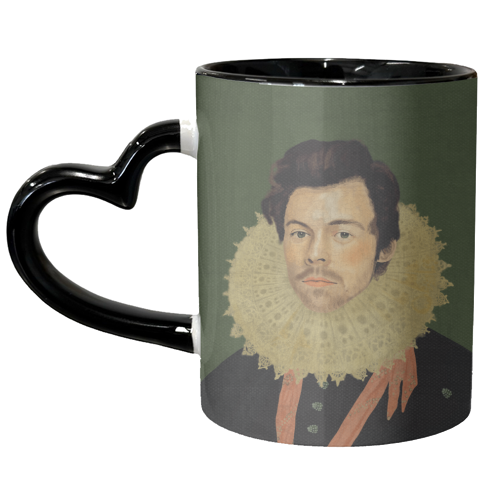 Harry Renaissance Portrait - unique mug by AbiGoLucky