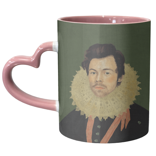 Harry Renaissance Portrait - unique mug by AbiGoLucky