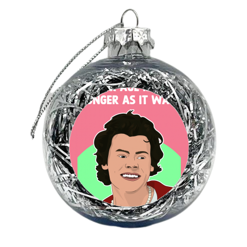 Harry - xmas bauble by Pink and Pip