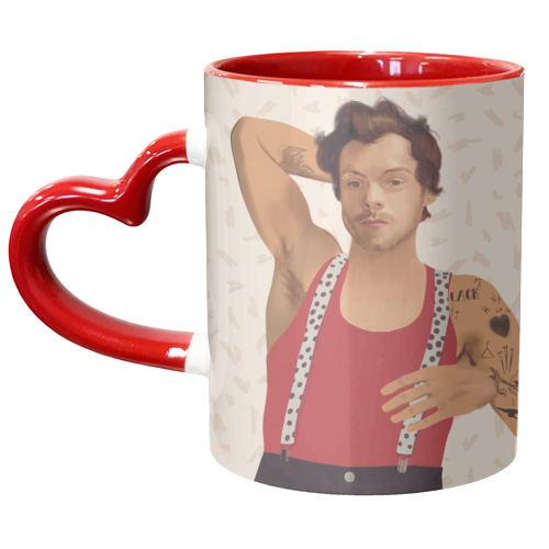 Harry - unique mug by AbiGoLucky