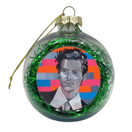 Harry - xmas bauble by Kirstie Taylor