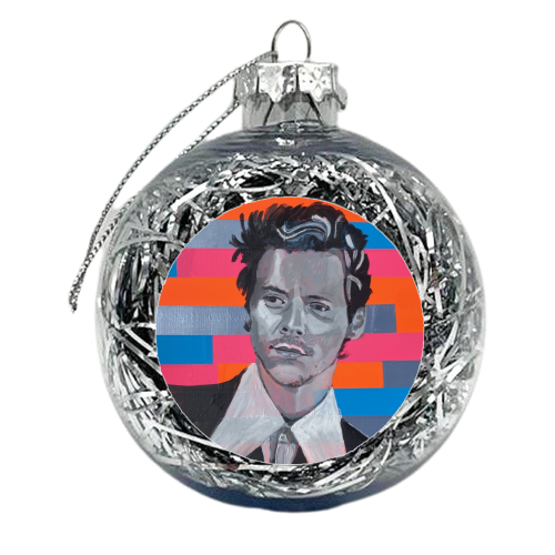 Harry - xmas bauble by Kirstie Taylor