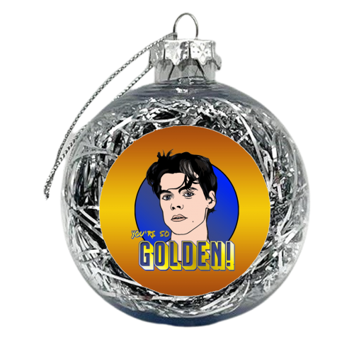 Harry, You're So Golden - xmas bauble by Bite Your Granny