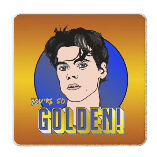 Harry, You're So Golden - personalised beer coaster by Bite Your Granny