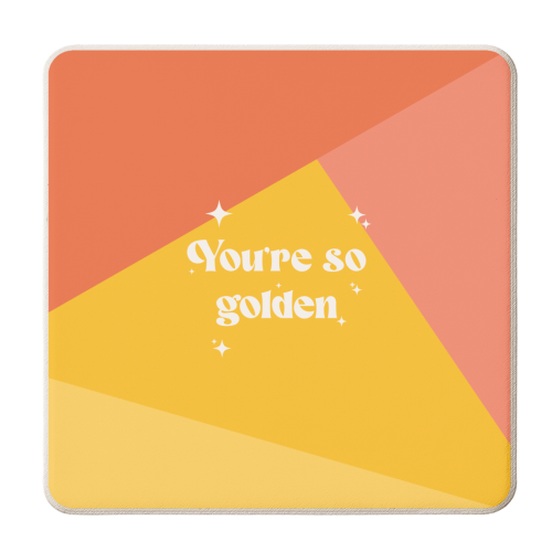 Harry's Golden - personalised beer coaster by The Yellow Box