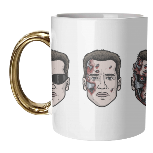 Hasta la vista 1991 - unique mug by Dale Cullinane