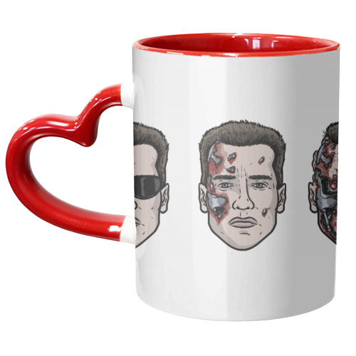 Hasta la vista 1991 - unique mug by Dale Cullinane