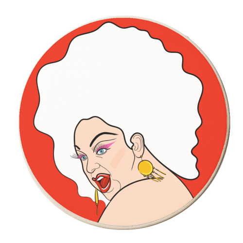 Have A Divine Christmas - personalised beer coaster by Adam Regester