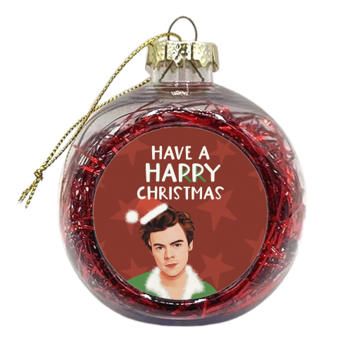 Have a HARRY Christmas - xmas bauble by Giddy Kipper