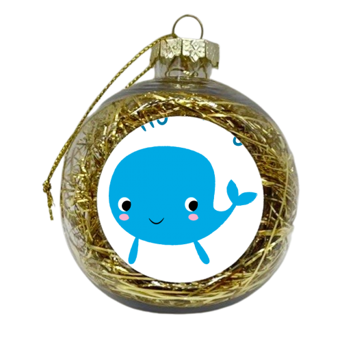 Have a Whale of a time - xmas bauble by TimSlater