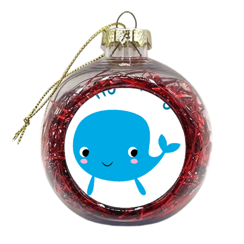 Have a Whale of a time - xmas bauble by TimSlater
