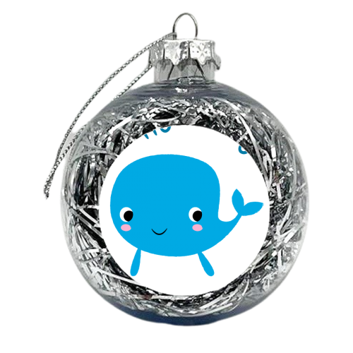 Have a Whale of a time - xmas bauble by TimSlater
