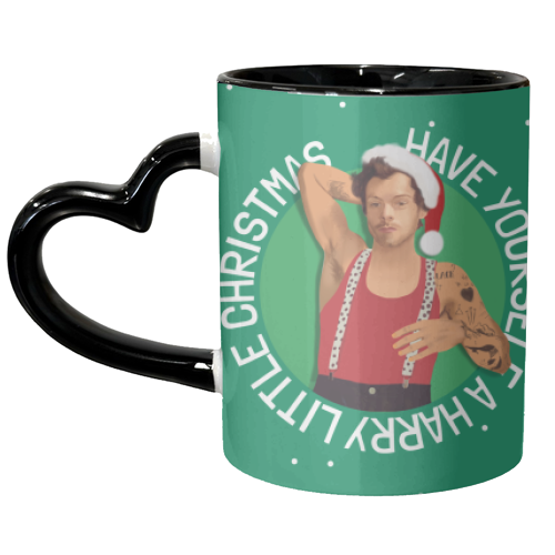 Have yourself a Harry little Christmas - unique mug by AbiGoLucky