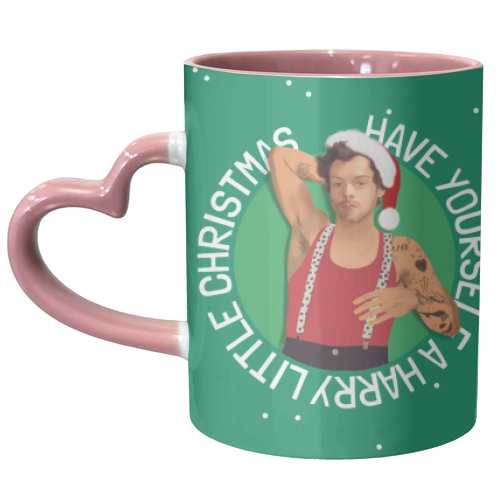 Have yourself a Harry little Christmas - unique mug by AbiGoLucky