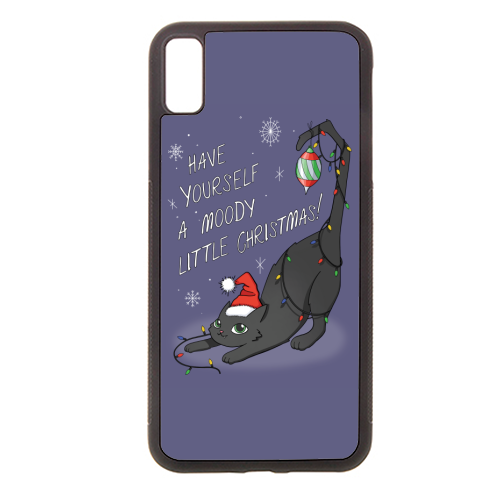 Have Yourself A Moody Little Christmas - stylish phone case by Melina Garcia Ayala