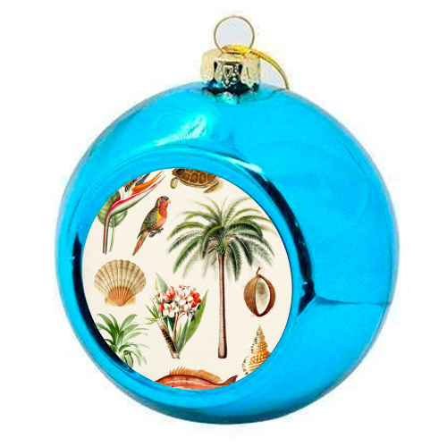 Hawaii Collection - colourful christmas bauble by Gal Design