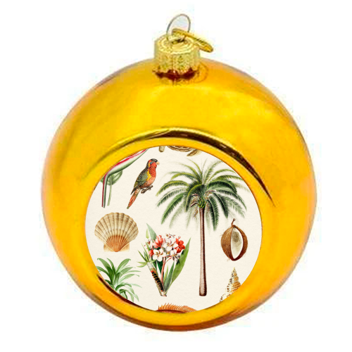 Hawaii Collection - colourful christmas bauble by Gal Design