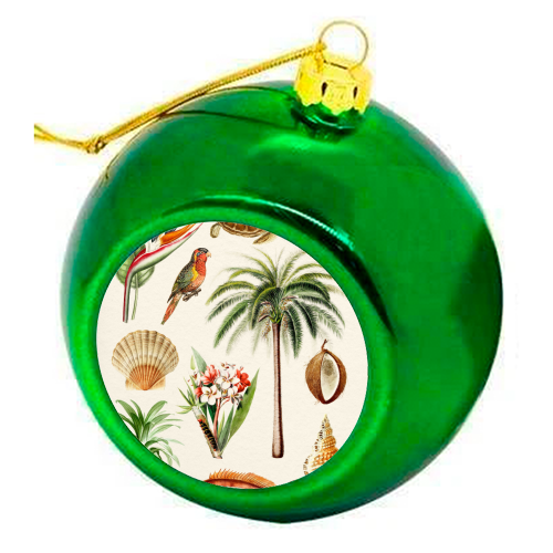 Hawaii Collection - colourful christmas bauble by Gal Design