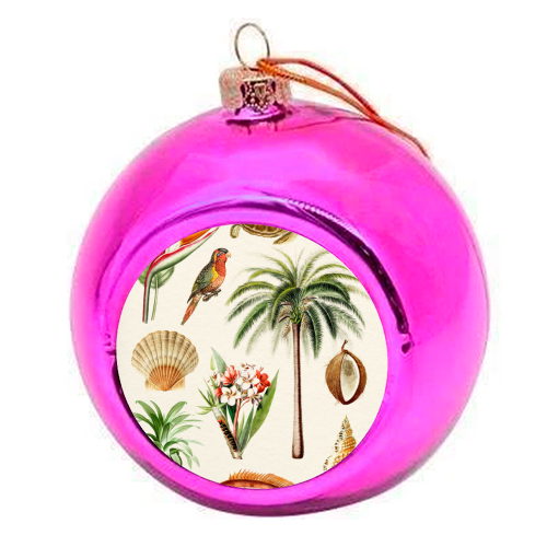 Hawaii Collection - colourful christmas bauble by Gal Design