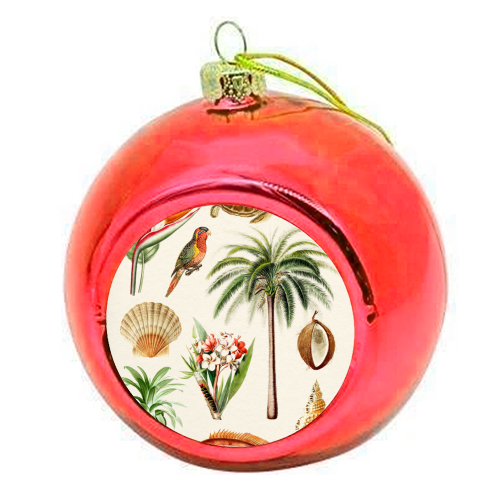 Hawaii Collection - colourful christmas bauble by Gal Design