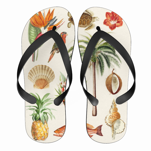 Hawaii Collection - funny flip flops by Gal Design
