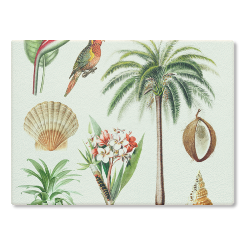 Hawaii Collection - glass chopping board by Gal Design