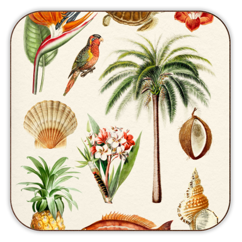 Hawaii Collection - personalised beer coaster by Gal Design