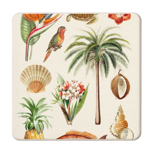 Hawaii Collection - personalised beer coaster by Gal Design
