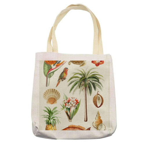 Hawaii Collection - printed canvas tote bag by Gal Design