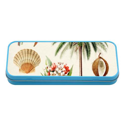 Hawaii Collection - tin pencil case by Gal Design