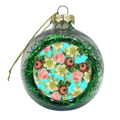 Hawaiian Flora - xmas bauble by Uma Prabhakar Gokhale