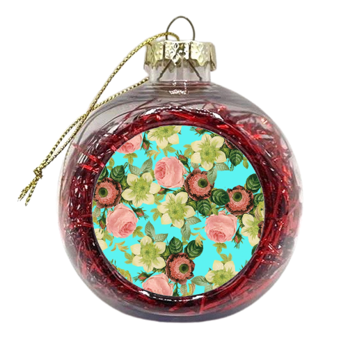 Hawaiian Flora - xmas bauble by Uma Prabhakar Gokhale