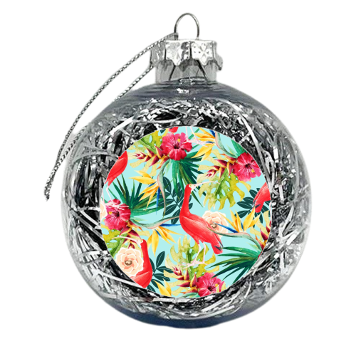 Hawaiian Vibe - xmas bauble by Uma Prabhakar Gokhale