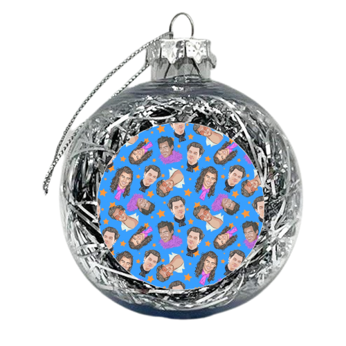 HAZZA - xmas bauble by Wallace Elizabeth