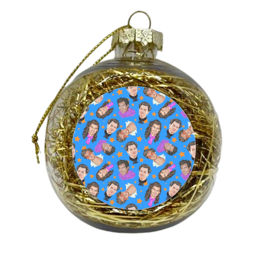 HAZZA - xmas bauble by Wallace Elizabeth
