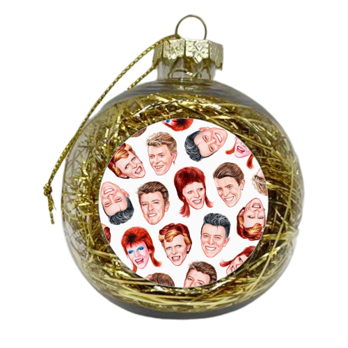 He Was The Nazz - xmas bauble by Helen Green