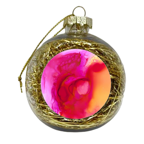 heat - xmas bauble by karen horn